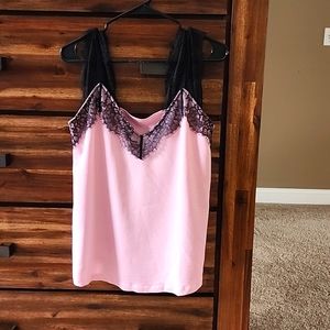 Soft lacey tank top